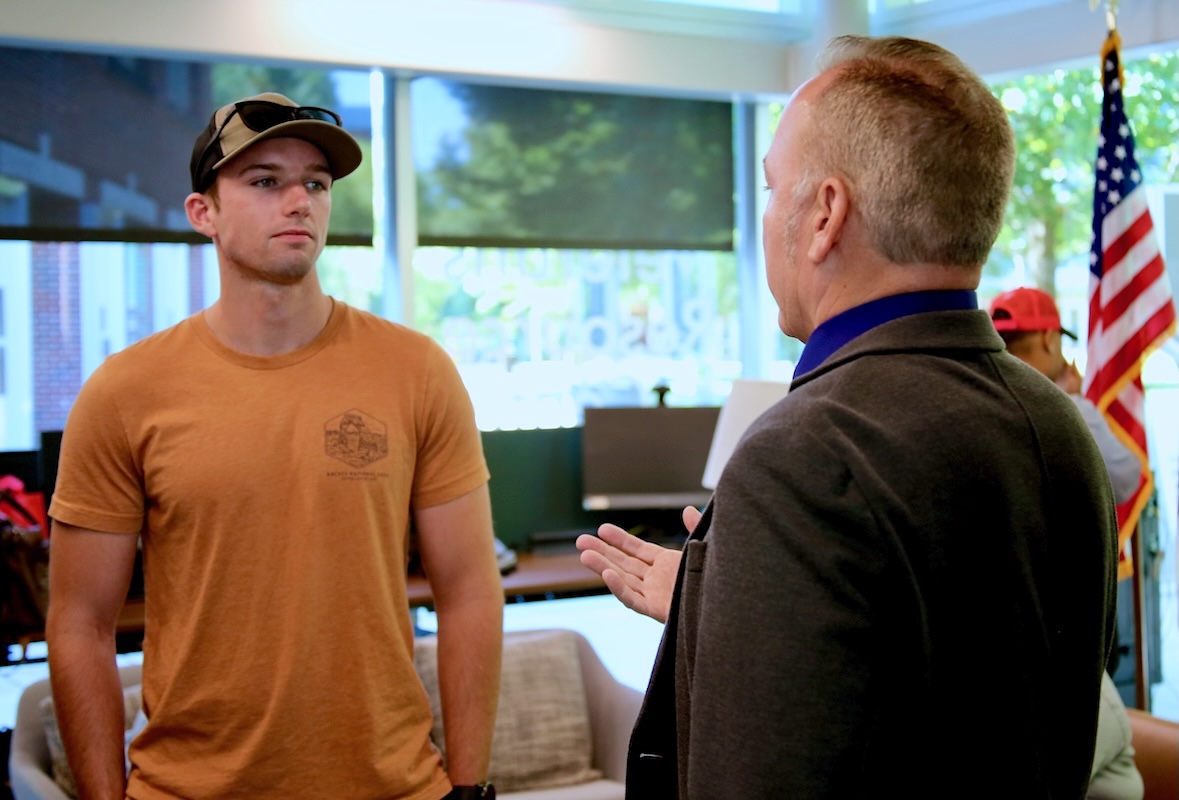 Dave Ross and Student