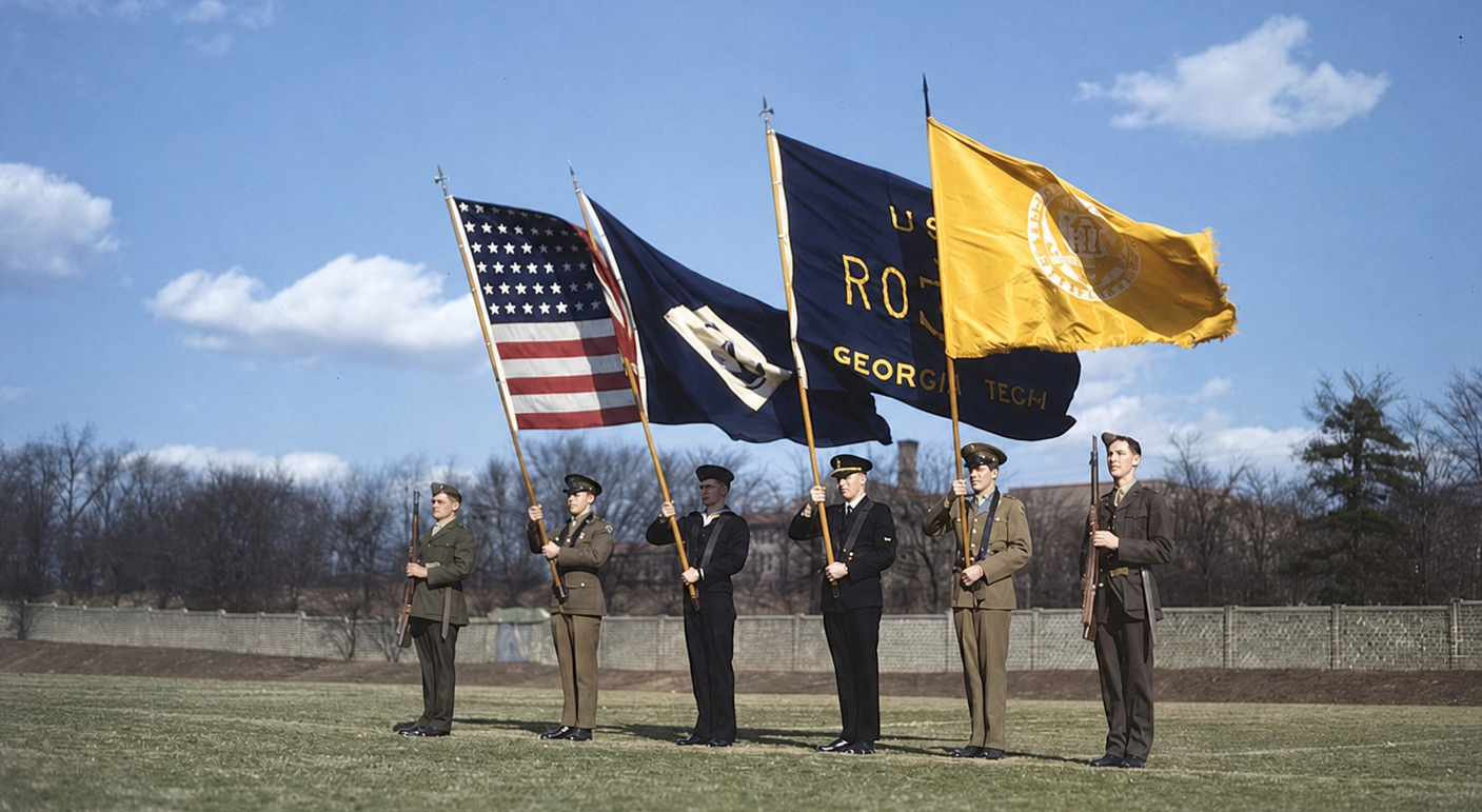 ROTC Flags