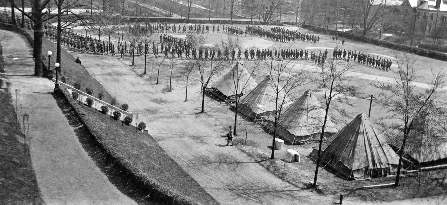 Tents by Tech Tower